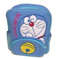 กระเป๋าเป้เด็กผ้ากำมะหยี่  ลายการ์ตูน Doraemon (โดราเอมอน)