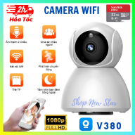Camera Không Dây Thông Minh 360 Độ IP Wifi V380 Pro Đàm Thoại 2 Chiều thumbnail