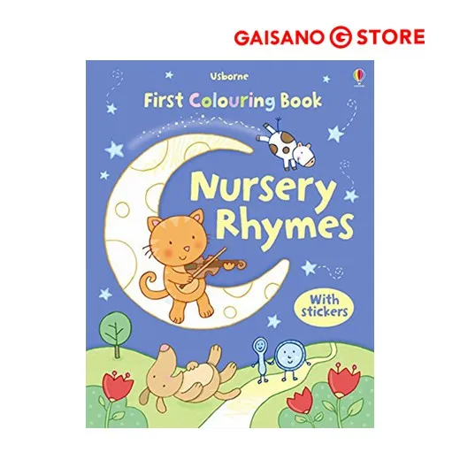 Usborne First Colouring Book Nursery Rhymes Lazada PH