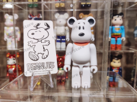 (ของแท้) Bearbrick series 36 Animal: Snoopy Peanuts 100% แบร์บริค พร้อมส่ง Bearbrick by Medicom Toy มือ 2 ตั้งโชว์ สภาพดี