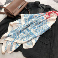 CICI Korea Multifunctional Satin Scarves 90*90 ผ้าพันคอแพรไหม ผ้าพันคอผ้าไหมขนาดเล็กสไตล์เกาหลี