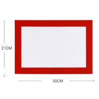 แผ่นรองอบทำจากซิลิโคนแผ่นรองอบไมโครเวฟแบบนอนสติ๊กแผ่นรองอบขนมแผ่นรองสำหรับเตาอบมาการองอบบิสกิตเครื่องมือทำครัวอุปกรณ์สำหรับอบ