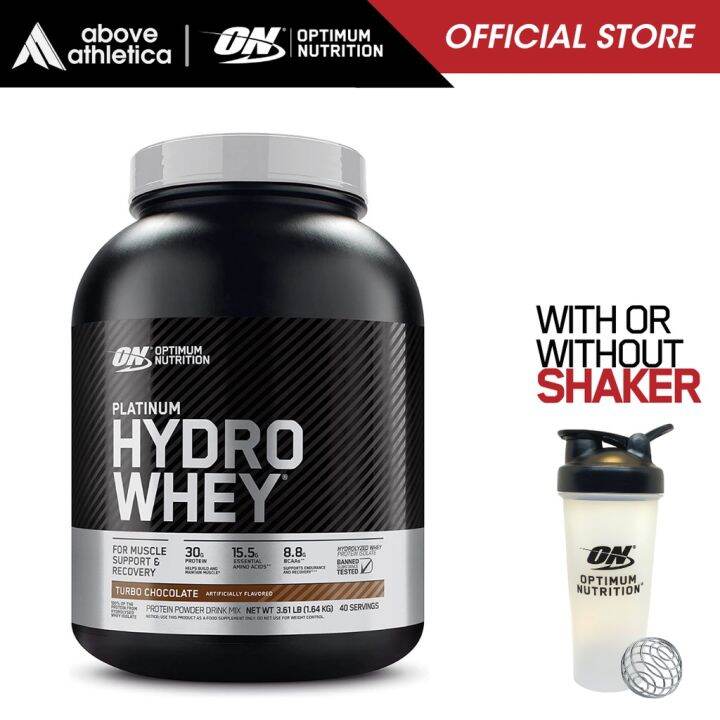 Optimum Nutrition Hydro Whey Hydrolyzed Whey Protein Isolates 3.5Lbs