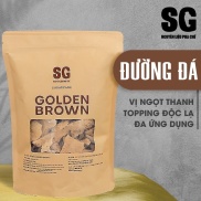 Đường Đá Golden Brown 100g 500g Nguyên Liệu Pha Chế SG Dùng Làm Topping