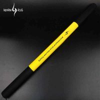 Ignite Short straight stick Combat confrontation Yellow black sponge stick Safe martial arts short stick Foam wand 60cm