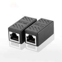 1 Buah/2 Buah/5 Buah Female Ke Female Network LAN Connector Adapter Coupler Extender RJ45 Ethernet Cable Extension Converter