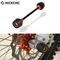 Motorcycle 26mm Front Axle Slider Fork Protector For KTM 125-530 EXC EXCF SX SXF XC XCF XCW XCWF Six Day 690 Enduro R 2008-2021