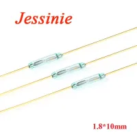 5Pcs Magnetic Reed Switch Sensor 1.8*10mm Normally Open Reed Switchs NO Contact Induction Sensor 1.8x10mm