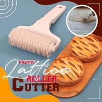 ลูกกลิ้งตัดแป้งพายลายตาข่าย  ลูกกลิ้งตัดพาย Pastry Roller Cutter ลูกกลิ้งตาข่าย ลูกกลิ้งทำขนม ขนาดใหญ่