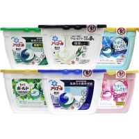 P&amp;G Japan Bold Ariel 3Dรวมน้ำยาซักผ้าน้ำยาปรับผ้านุ่มแคปซูล 33 36pcs กล่อง น้ำหอมต้านเชื้อแบคทีเรีย ผ้า 8 เท่า หอมติดทนนาน （คละกลิ่น+ผงซักฟอก+กลิ่น）