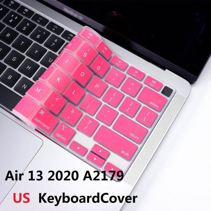 us-layout-silicon-for-macbook-air-13-2020-touch-id-a2179-keyboard-cover-for-macbook-air-13-2020-a2179-keyboard-skin-protector-keyboard-accessories