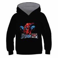 Marvel Avengers Super Hero Spider-man Boys Hoodies Sweatshirts Winter Spring Toddler Cotton Tops Fashion Sport Children Clothes