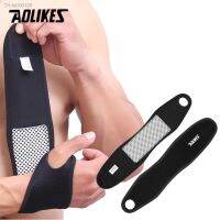 ✌❍ AOLIKES 1 Pair Self-heating Magnet Wrist Support Brace Guard Protector Winter Keep Warm Band Sports Sales Tourmaline Wristband