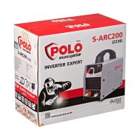 โปโล POLO เครื่องเชื่อม IGBT รุ่น SARC200 กระแสไฟเชื่อม 10-200 แอมป์ แรงดันไฟ 220 โวลต์ กำลังไฟฟ้าเข้า 7.9KVA กระแสไฟในการเชื่อมเสถียร