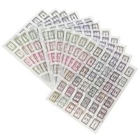 2024 12 Months 365 Days Date Stickers Round Washi Stickers DIY Decoration Scrapbooking Journal Planner Label Sticker Stationery Stickers  Labels