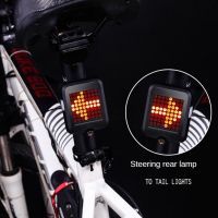 ▦ Bicycle Smart Sensor Turn Signal Lights Usb Rechargeable Bicycle Taillights MTB Cycling LED Rear Lamp Bike Left/Right Turn Light