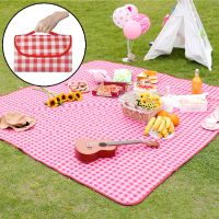 2MX3M Large Foldable Portable Picnic Mat Waterproof Oxford Cloth Beach Mat Moisture-Proof Thickened Lightweight Outdoor Travel Sleeping Pads