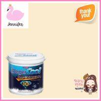 สีน้ำทาภายนอก BEGER COOL DIAMONDSHIELD 10 #099-2 สี RICH CREAM กึ่งเงา 9 ลิตรWATER-BASED EXTERIOR PAINT BEGER COOL DIAMONDSHIELD 10 #099-2 RICH CREAM SEMI-GLOSS 9L **คุ้มที่สุดแล้วจ้า**