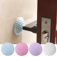 4PCS Soft Rubber Pad Adhesive Door Stopper Silicone Deurstopper Protection Porte Pad to Protect The Wall Mute Bumper Sticker Decorative Door Stops