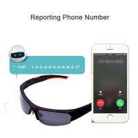 Bluetooth Sports Camera Sunglasses with Headset HD 1080P Smart Mini Camcorder Glasses Music Player Built-in 32G Memory