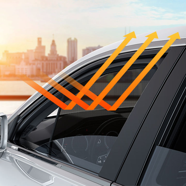 สำหรับโฟล์คสวาเกน-vw-g-olf-7ตัวแปร2012-แม่เหล็กม่านบังแดดรถยนต์-visor-ด้านหน้ากระจกกรอบม่านด้านหลังหน้าต่างด้านข้างสีอาทิตย์