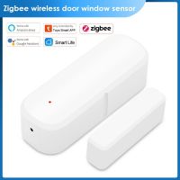 【hot】✔  WiFi ZigBee Window Door Sensor Security Detector Alarm Notice Real-time Monitoring Contorl