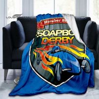 2023 Soap Box Derby Blanket 3D Printing Soft and Comfortable Blanket Home Decorate Bedroom Living Room Sofa Blankets for Beds