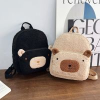 Plush Bag Girls Plush Backpack กระเป๋านักเรียนน่ารัก Plush Small Plush Kids Backpack