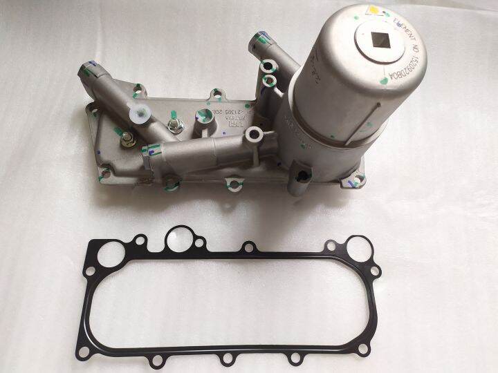 OEM Quality ZD30 Engine Oil Cooler Cover Assy/Oil Filter Assy For