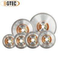 ▪ BGTEC 1pc 4/4.5/5/6/7/9 Inch Super-thin Diamond Turbo Cutting Saw Blade Ceramic Tile Granite Masonry Cutter Disc Bore22.23mm