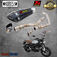 ท่อxsr155 yamaha ท่อakrapovic shorty เคฟล่า ท่อแต่ง xsr155 เสียง แน่น นุ่ม ทุ้ม ไม่แต่งในรอบสูง ระบายความร้อนได้ดี อัตราเร่งดีขึ้น รับประกันสินค้า 1 ปี