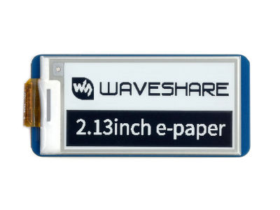 Waveshare 2.13นิ้ว E-Paper E-Ink โมดูลจอแสดงผลสำหรับราสเบอร์รี่ Pi Pico, 250*122,สีดำ ขาว,SPI,กระดาษเหมือนผล,พลังงานต่ำ