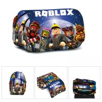 ROBLOX Pencil Case Stationery Box Game Peripheral Pencil Case Stationery Pen Storage Bag Pen Pencil Multi-layer Large Capacity