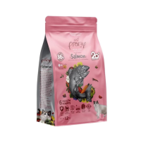 Pramy Grain Free พรามี่ เกรนฟรี อาหารแมว สูตรเกรนฟรี รสแซลมอน 1.2 kg.