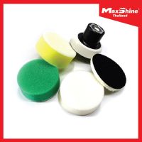 ฟองน้ำขัดสีรถ Maxshine Foam Polishing &amp; Backing Plate KIT ฟองน้ำเคลือบสี ฟองน้ำขัดลบรอย