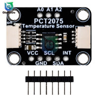 PCT2075โมดูลเซ็นเซอร์อุณหภูมิใหม่โมดูลเซ็นเซอร์ I2CTemperature โมดูล QTQwiic PCB พร้อม Pin Humidity Temperature Instruments