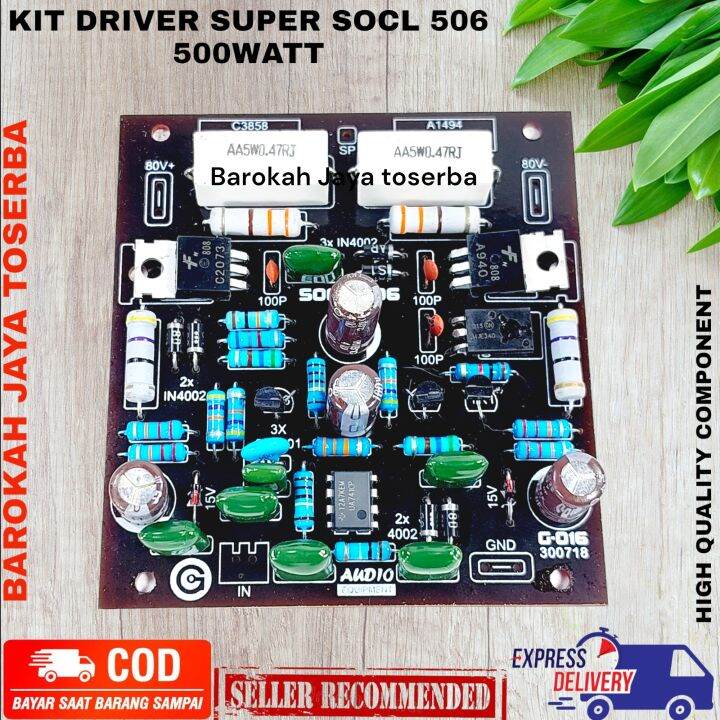 KIT Driver Amplifier SOCL 506 500W PCB BIASA Lazada Indonesia