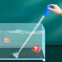 Small mini fish tank water changing and feces absorbing artifact turtle tank cleaning and feeding simple manual measuring tool