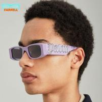 FARRELL นอกชายทะเล โพลาไรซ์ เสือดาว สีลูกกวาด แว่นตา การป้องกัน UV400 แว่นตากันแดด Shades จดหมาย แว่นตาป้องกันรังสียูวี แว่นกันแดดผู้หญิง