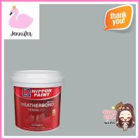 สีน้ำทาภายนอก NIPPON PAINT WEATHERBOND สี WEATHERBELL #NPN1993P กึ่งเงา 9 ลิตรWATER-BASED EXTERIOR PAINT NIPPON PAINT WEATHERBOND WEATHERBELL #NPN1993P SEMI-GLOSS 9L **คุ้มที่สุดแล้วจ้า**