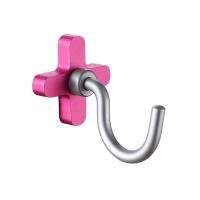 ✚๑✔ Modern Wall Hooks Pink Sliver / Coat Hangers Coat Rack Bag Hooks / Bath Towel Hanger / Kitchen Hooks Hardware