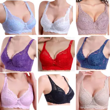 Ultra-thin Lace Sexy Thin Cotton Cup Plump Big Push Up Sexy Bras