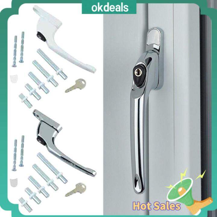 OKDEALS Spindle Universal Locking UPVC Double Glazing Window Handle