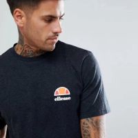 Mens ellesse graphic T-shirt cotton round neck short sleeve T-shirt