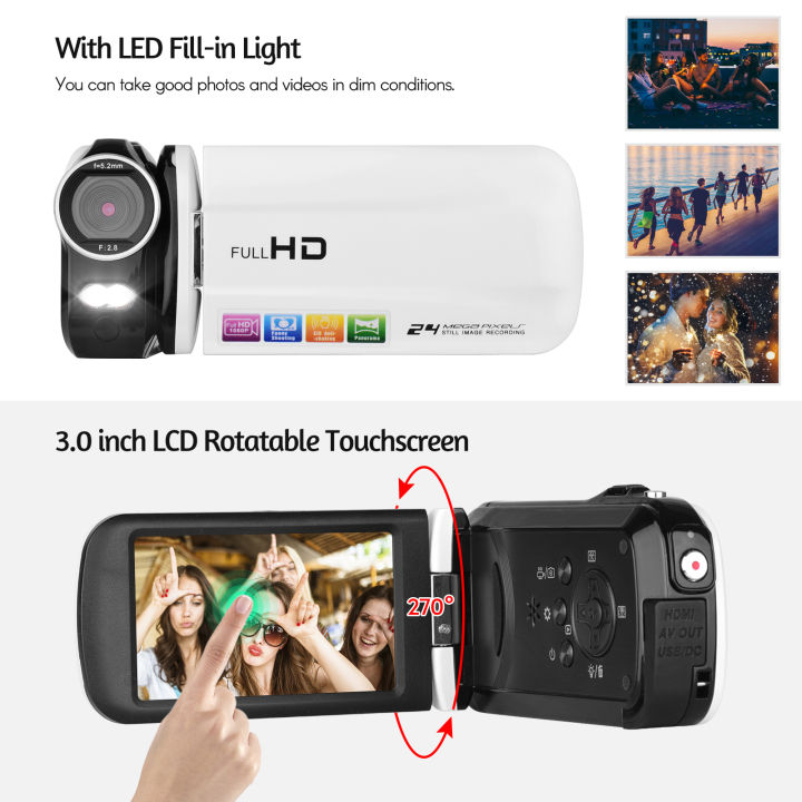 keykits-1080p-full-hd-mini-digital-video-camera-dv-camcorder-24mp-3-inch-rotatable-lcd-touchscreen-18x-zoom-built-in-led-fill-in-light-with-lithium-batt-ery-for-kids-teenagers-beginner