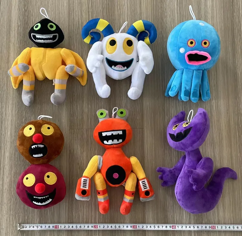 My Singing Monsters Wubbox Plush Soft Stuffed Animal Plush Figure Doll, My  Singing Monsters Toys Toy Dolls, For Game Lovers, Kids And Fans Friends Gif