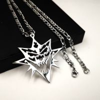 Stainless Steel ICP Bang Pow Boom Charm Pendant Necklace Insane Posse polished jewelry 4MM 24 INCH NK Chain