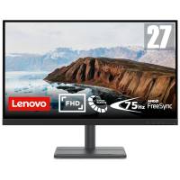 Lenovo Monitor L27e-30(66BEKAC2TH) 27 นิ้วFHD (1920x1080) / IPS / 75Hz / HDMI, VGA ประกัน 3 ปี