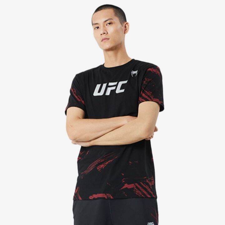 ลายยาพิษ-the-ufc-เนื้อแน่นชกมวยตัวเลขแห้งเร็วแบบใหม่ชุดฝึกซ้อมสู้กับชุด-ufc-แขนสั้น