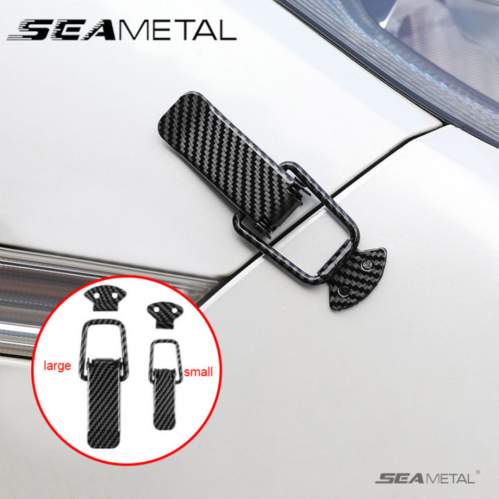 SEAMETAL Car Security Hook Lock Clip Kit Bumper Quick Release Hook Lock ...